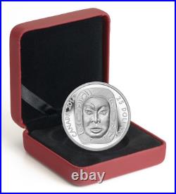 2014 Canada $25 Matriarch Moon Mask High Relief 1 oz Pure Silver Coin