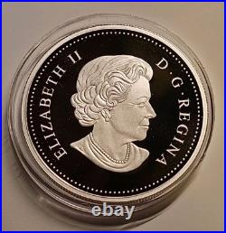 2014 Canada $50 High Relief 5 oz Silver Maple Leaf Proof Coin With OGP + CoA