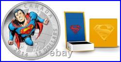 2014 Canada Fine Silver Coin Iconic Superman Comic Book Covers Action Comics