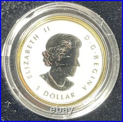 2014 Canada Fine Silver Fractional Maple Leaf 5 Coin Set. E-069