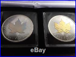 2014 Canada Four Seasons Maple Leaf Edition 4 Coin Silver