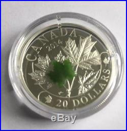 2014 Canada Majestic Maple Leaves $20 X 3 Coin Box Set 99.9 Silver Royal Mint