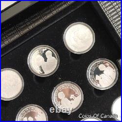 2014 Canada Princess To Monarch 24 Coin Set Luxury Royal Mint Set #coinsofcanada