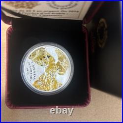 2014 Canada RCM $20.9999 Fine Silver Maple Canopy Autumn Allure Colorized coin