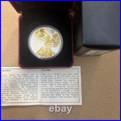 2014 Canada RCM $20.9999 Fine Silver Maple Canopy Autumn Allure Colorized coin