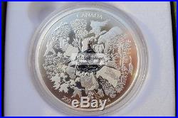 2014 Canada The First $200 for $200 2 oz Silver Coin Towering Forests of Canada