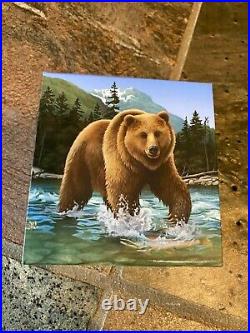 2014 Canadian Mint $100 Fine Silver Coin 99.99% Solitary Titan The Grizzly