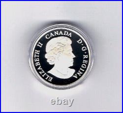 2014 Canadian One Ounce Pure Silver Colourized Coin Lake Superior 31.39 Grams