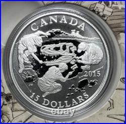 2014 Fine silver Canada $15 Exploring Canada 10-coin Set #44-01
