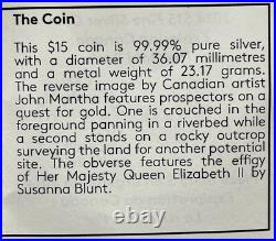 2014 Fine silver Canada $15 Exploring Canada 10-coin Set #44-01