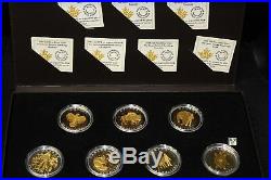 2014'The Seven Sacred Teachings' Prf $20 Fine Silver 1oz. Coins(Set of 7)(OOAK)
