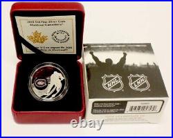 2015 $10 Fine Silver Coin Montreal Canadiens