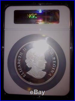 2015 10 oz Royal Canadian Mint $100 Albert Einstein Silver Coin PF70