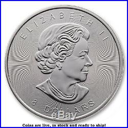 2015 1.5 Troy oz Canada Silver Polar Bear Roll of 15 Coins (22.5 oz)