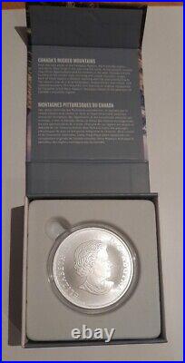 2015 $200 Canada's Rugged Mountains ($200 For $200 #3) 2oz. Fine Silver Coin