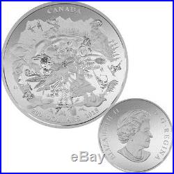 2015 $200 Fine Silver Coin Canada's Rugged Mountains TAX EXEMPT