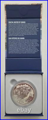 2015 $200 Fine Silver Coin Coastal Waters of Canada