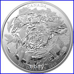 2015 $200 for $200 Coastal Waters of Canada Pure Silver Coin