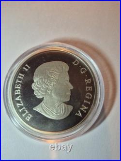 2015 $200 for $200 Coastal Waters of Canada Pure Silver Coin
