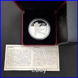 2015 $20 Canadian Dinosaurs Albertosaurus Pure Silver Coin