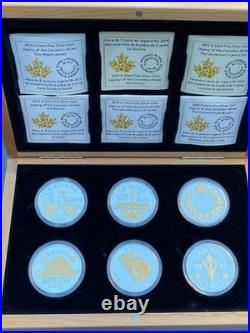 2015 5-cent Coin The Two Maple Leaves 135344