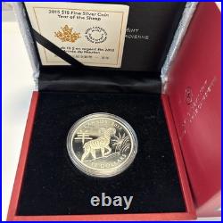 2015 Canada $15 Year of the Sheep 1 oz Pure Silver Coin, Scarce issue