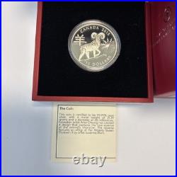 2015 Canada $15 Year of the Sheep 1 oz Pure Silver Coin, Scarce issue