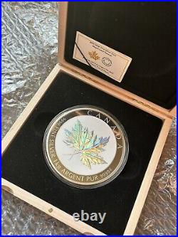 2015 Canada 1 kilo Silver $250 Maple Leaf Forever Hologram Coin