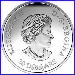2015 Canada $20 A Historic Reign One Ounce Pure Silver Coin