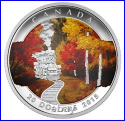 2015 Canada $20 Canadian Autumn Series Autumn Allure Ngc Pf69uc Coin Train 2015 Canada $20 Canadian Autumn Series Autumn Allure Ngc Pf69uc Coin Train