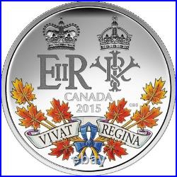 2015 Canada $20 Fine Silver Coin A Historic Reign
