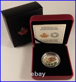 2015 Canada $20 Fine Silver Coin Venetian Glass Turtle with Broadleaf Arrowhead