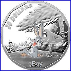 2015 Canada $20 Looney Tunes Classic Scenes Silver 4-coin Set with Wrist Watch