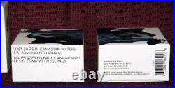 2015 Canada $20 Lost Ships In Canadian Waters S. S. Edmund Fitzgerald Silver Coin