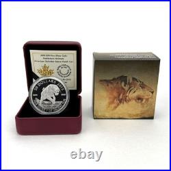 2015 Canada $20 Sabre-Tooth Cat, 1 oz Fine Silver Coin