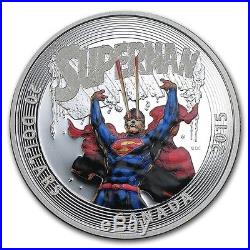 2015 Canada $20 Superman Action Comics #28, 1 oz. Silver Proof Coin withOGP + COA