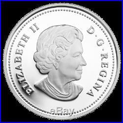 2015 Canada $20 The Wolf 1 oz. Fine Silver Colored Coin (OGP/COA)