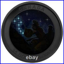 2015 Canada $25 Star Charts The Bear 1 oz Pure Silver Coin