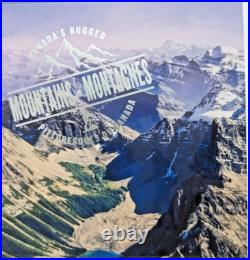 2015 Canada 2 troy oz 99.99% Silver $200 CAD Canadian Rugged Mountains OGP RCM