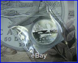 2015 Canada $50 Beaver. 9999 Fine $50 for $50 Silver coin dollar Proof