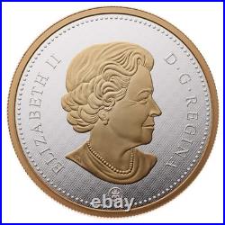 2015 Canada 50c Big Coin Series Coat of Arms 5 oz. Fine Silver Coin