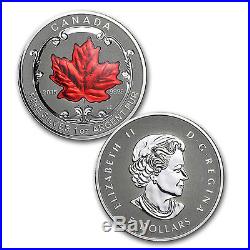 2015 Canada 5-Coin Reverse Proof Silver Maple Fractional Set SKU #85578
