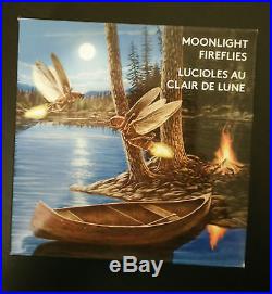 2015 Canada Glow-In-The-Dark Moonlight Fireflies Silver Coin SOLD OUT at RCM