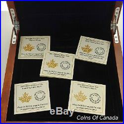 2015 Canada Majestic Animals 5 Coin Silver Proof Set 1oz Coloured #coinsofcanada