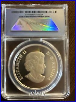 2015 Canada SP70 100 dollars silver coin Musk Ox