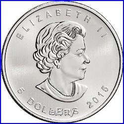 2015 Canada Silver Red-Tailed Hawk (1 oz) $5 BU Five 5 Coins