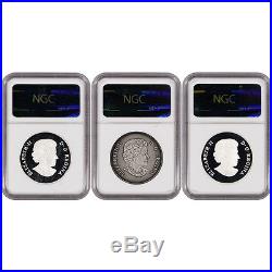 2015 Canada Silver Singing Moon Mask High Relief 3 Coin Set NGC PF70 withOGP