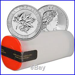 2015 Canada Silver SuperLeaf (1-1/2 oz) $8 BU 1.5 oz 1 Roll 15 Coins in 1 Tube