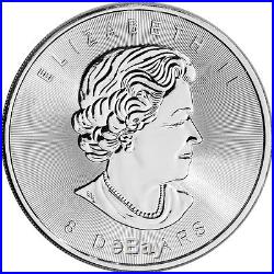 2015 Canada Silver SuperLeaf (1-1/2 oz) $8 BU 1.5 oz 1 Roll 15 Coins in 1 Tube