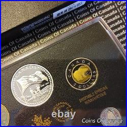 2015 Canada Special Edition Silver Dollar Proof Coin Set Flag #coinsofcanada